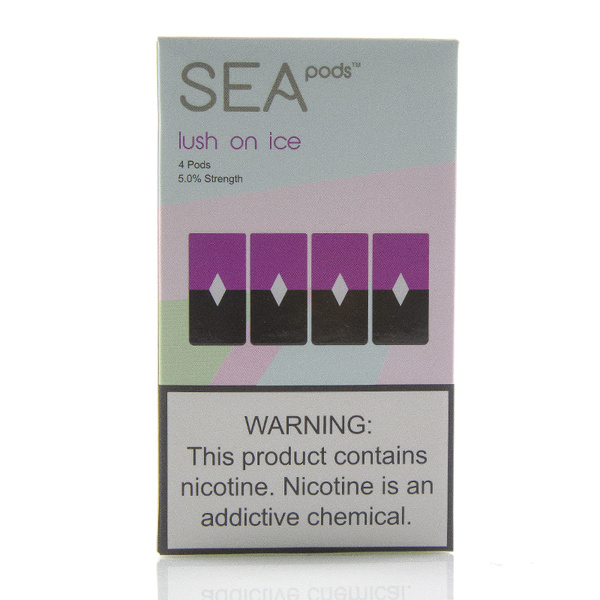 Змінний картридж для Juul Sea Pods - Lush Ice 4 шт (Original)