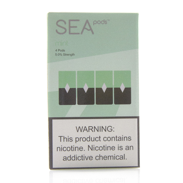 Змінний картридж для Juul Sea Pods - Mint 4 шт (Original)