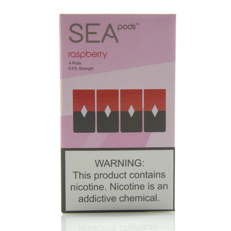 Сменный картридж для Juul Sea Pods - Raspberry 4 шт (Original)