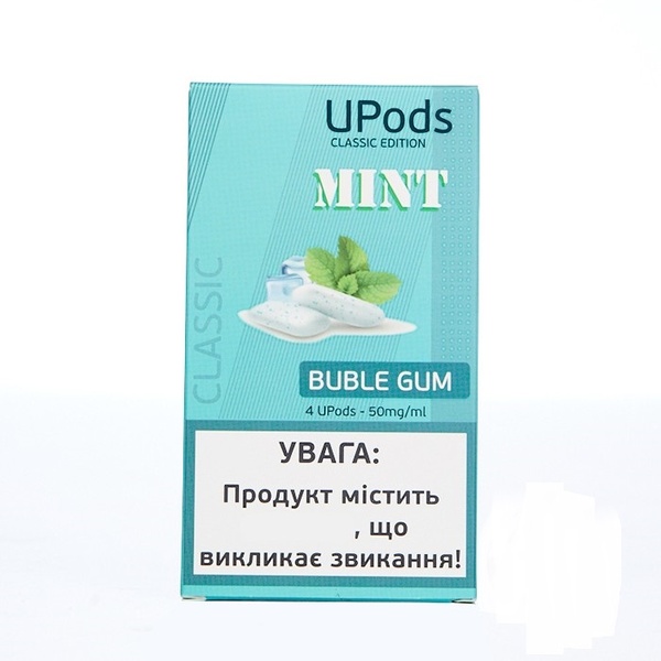 Сменный картридж для Juul Upods - Жвачка с Ментолом 4 шт (Original)
