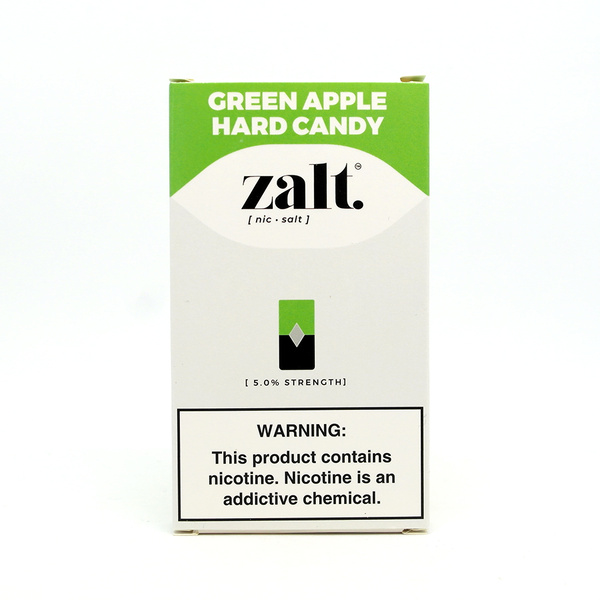 Сменный картридж для Juul Zalt Cartridge - Green Apple Hard Candy 4 шт (Original)