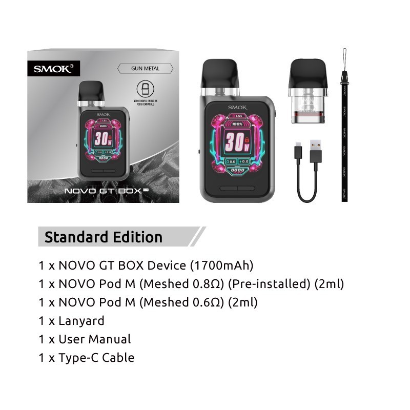 Стартовый набор Smok Novo GT Box (Original) - 12