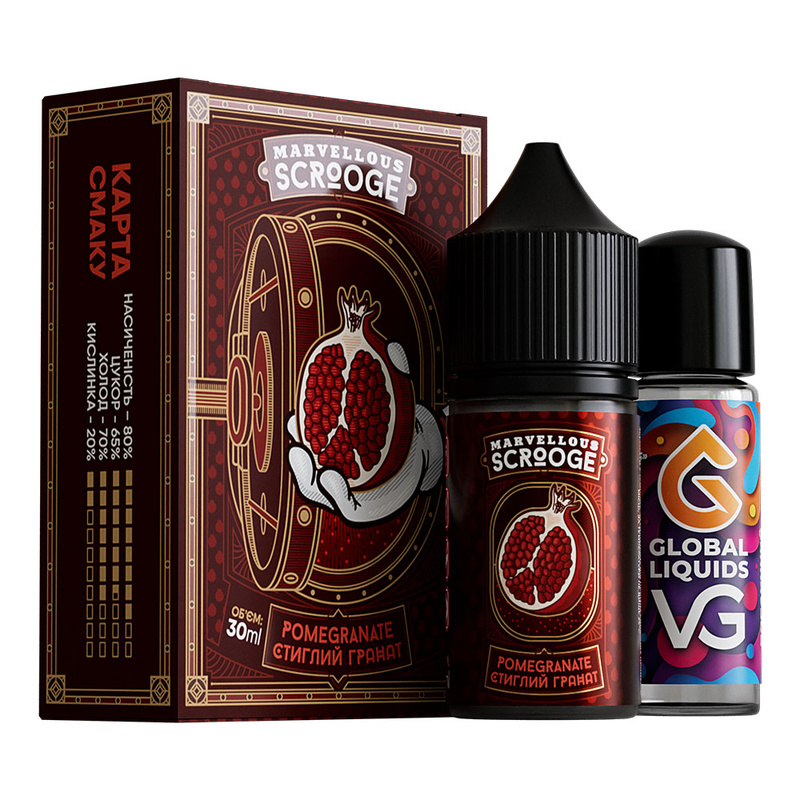 Набір Marvellous Scrooge Ripe Pomegranate, 30 мл
