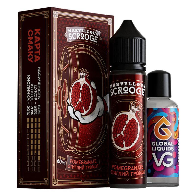Набір Marvellous Scrooge Ripe Pomegranate, 60 мл
