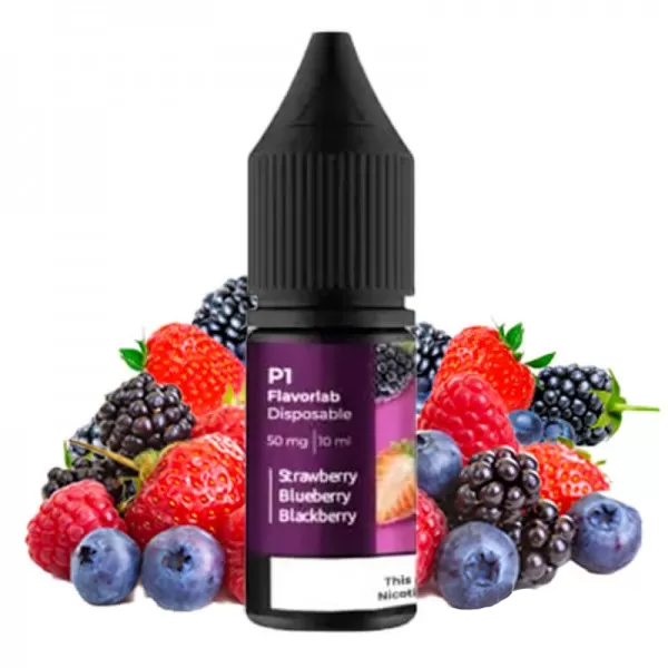 Жидкость Flavorlab P1 Strawberry blueberry blackberry, 10 мл