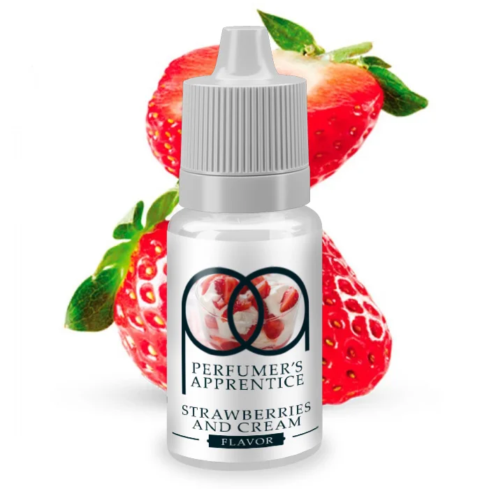 Ароматизатор TPA Strawberries and Cream (Клубника со сливками), 5 мл