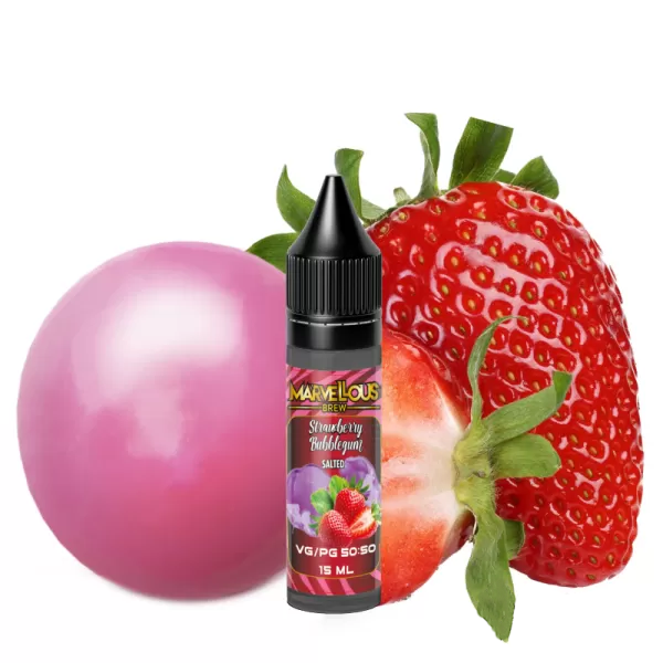 Рідина Marvellous Brew Strawberry Bubblegum, 15 мл