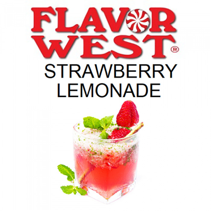 Ароматизатор Flavor West Strawberry lemonade (Полуничний лимонад)