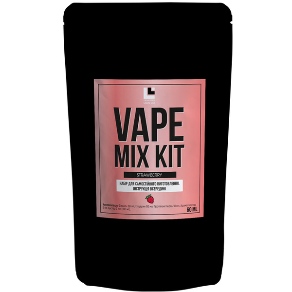 Набір Vape Mix Kit Strawberry, 60мл Органічний