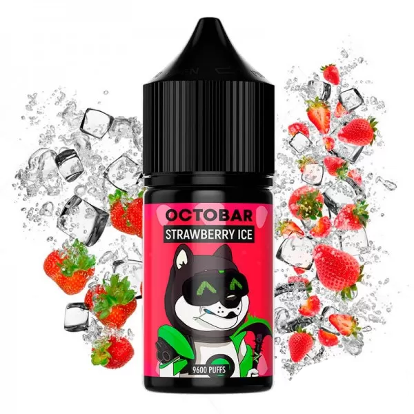 Жидкость Octobar Strawberry Ice, 30 мл