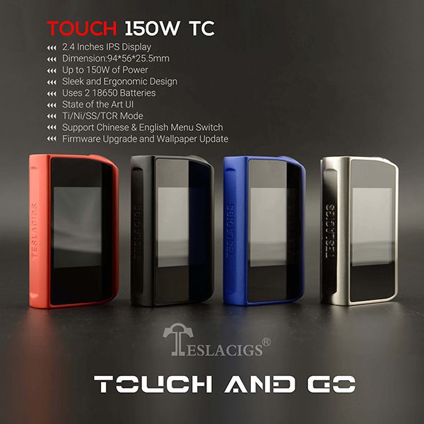 Бокс мод Tesla Touch 150W (Original) - 4