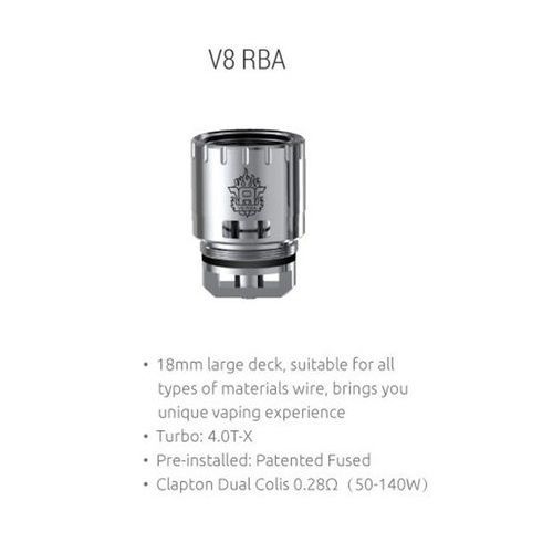 Обслуживаемый испаритель Smok V8 RBA (Original) - 4