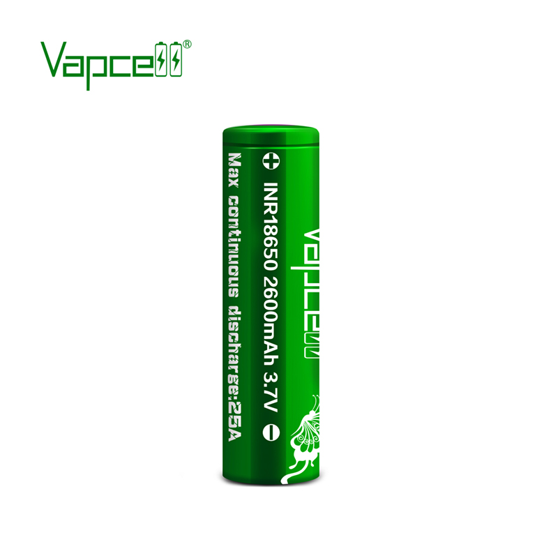 Акумулятор Vapcell INR18650 2600 mAh (25А) (Original)