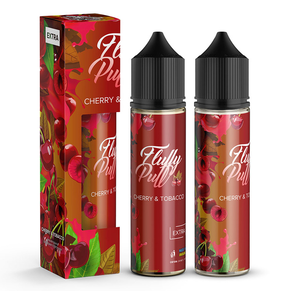 Набор Fluffy Puff Salt Cherry Tobacco, 60 мл