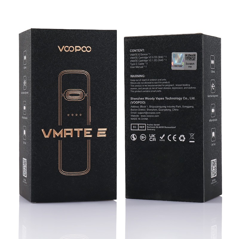 Стартовый набор Voopoo Vmate E (Original) - 17