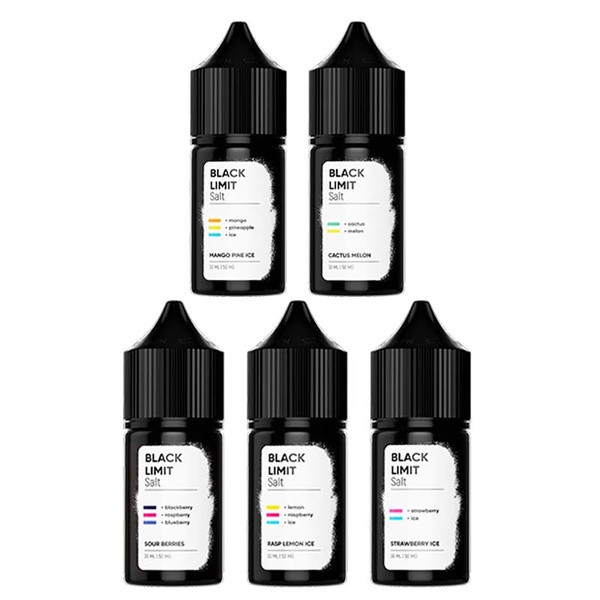 Вместе дешевле Black Limit salt 50 мг (30 мл * 5 шт)