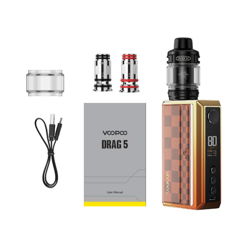 Стартовый набор Voopoo Drag 5 with Uforce-Х Tank (Original) - 15