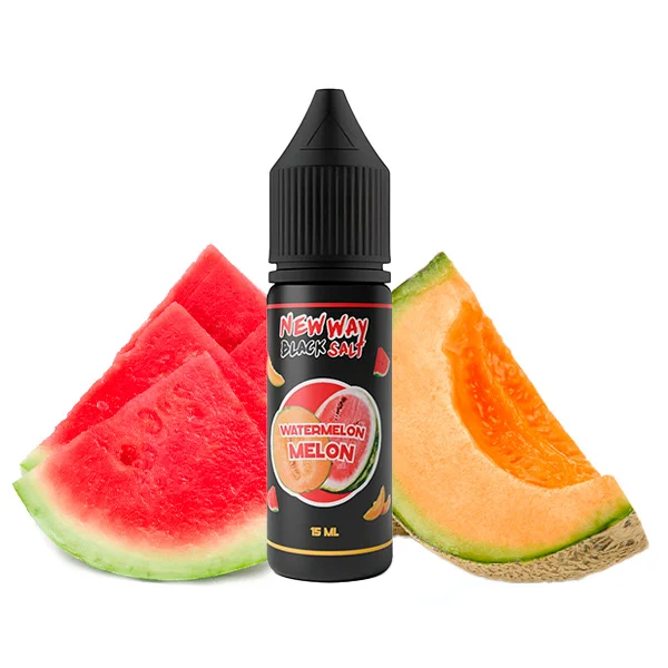 Жидкость New Way Salt Black Watermelon Melon, 15 мл