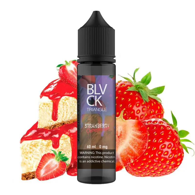 Жидкость Black Triangle Strawberry Cheesecake, 60 мл