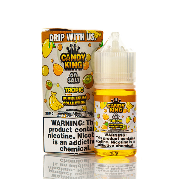 Жидкость Candy King Bubblegum Collection On Salt - Tropic, 30 мл