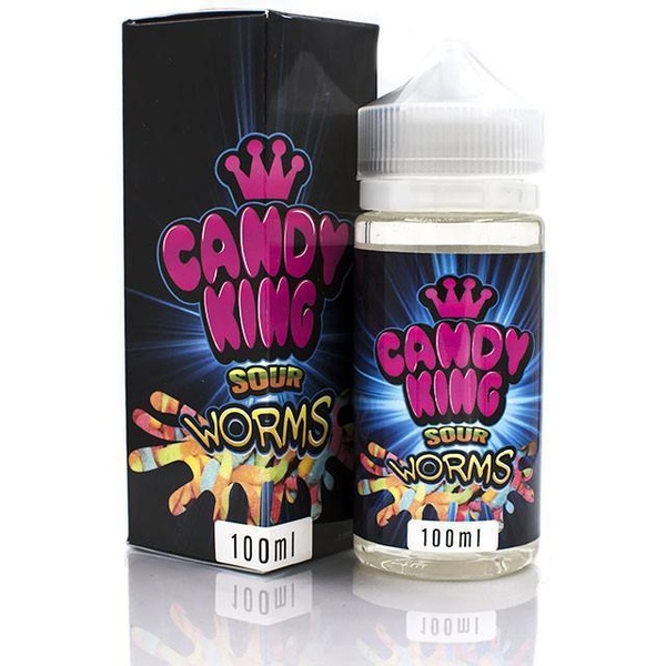 Жидкость Candy King Sour Worms, 100 мл