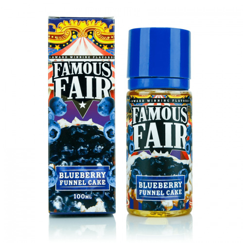 Жидкость Famous Fair Blueberry Funnel Cake, 100 мл