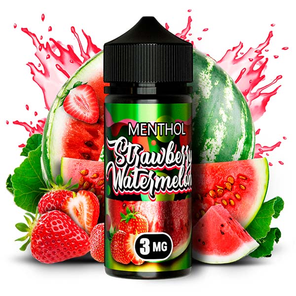 Рідина Flamingo Strawberry Watermelon, 100 мл