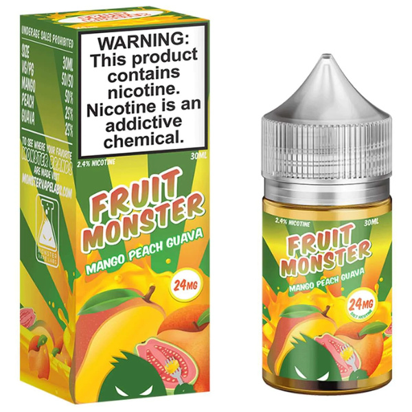 Жидкость Fruit Monster Salt Mango Peach Guava, 30 мл