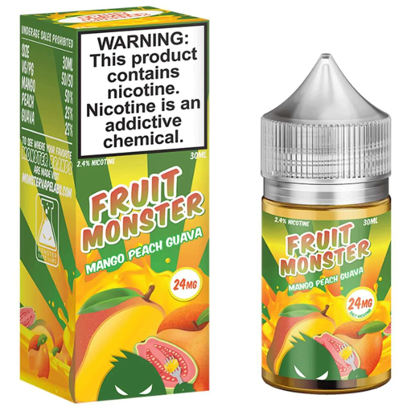 Жидкость Fruit Monster Salt Mango Peach Guava, 30 мл