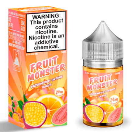 Жидкость Fruit Monster Salt Passion Orange Guava, 30 мл