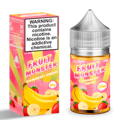 Рідина Fruit Monster Salt Strawberry Banana, 30мл