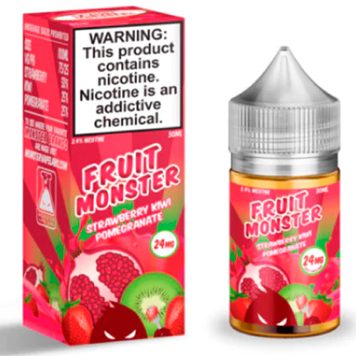 Жидкость Fruit Monster Salt Strawberry Kiwi Pomegranate, 30 мл
