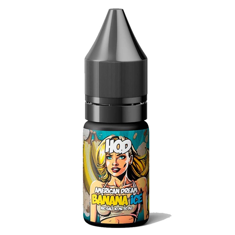 Жидкость HQD American Dream Banana Ice, 10 мл
