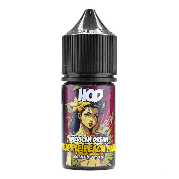 Жидкость HQD American Dream Pineapple Peach Mango, 30 мл