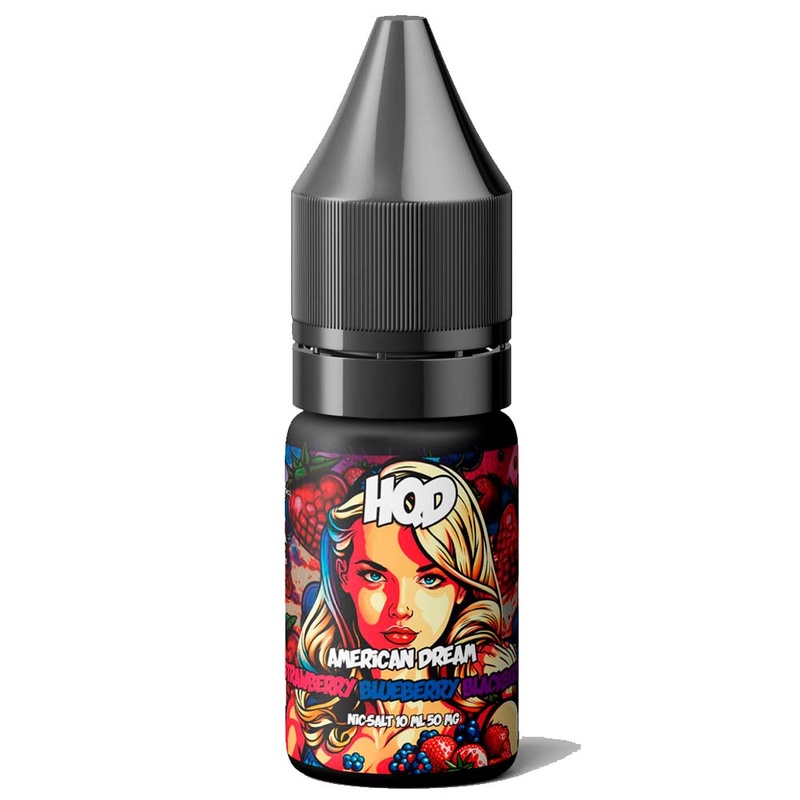 Рідина HQD American Dream Strawberry Blueberry Blackberry, 10 мл