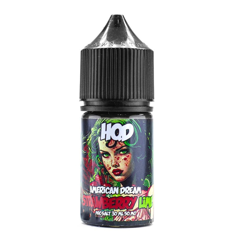 Рідина HQD American Dream Strawberry Lime, 30 мл