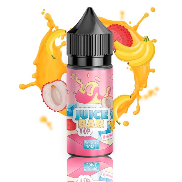 Жидкость Juice Bar TOP Banana Lychee, 30 мл
