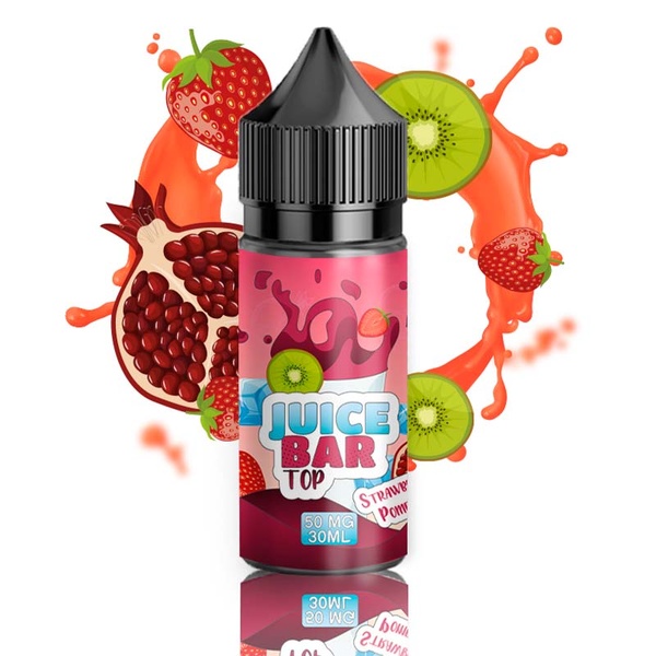 Рідина Juice Bar TOP Strawberry Kiwi Pomegranate, 30 мл