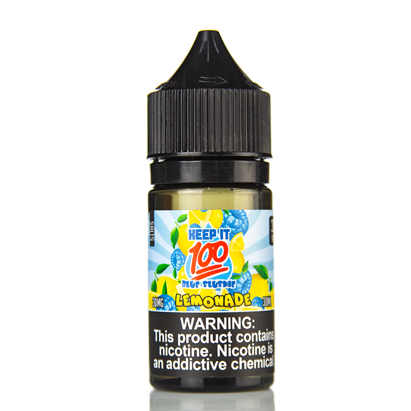 Жидкость Keep It 100 Salt Blue Slushie Lemonade, 30 мл
