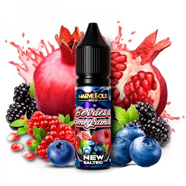 Жидкость Marvellous Brew Berries Pomegranate, 15 мл