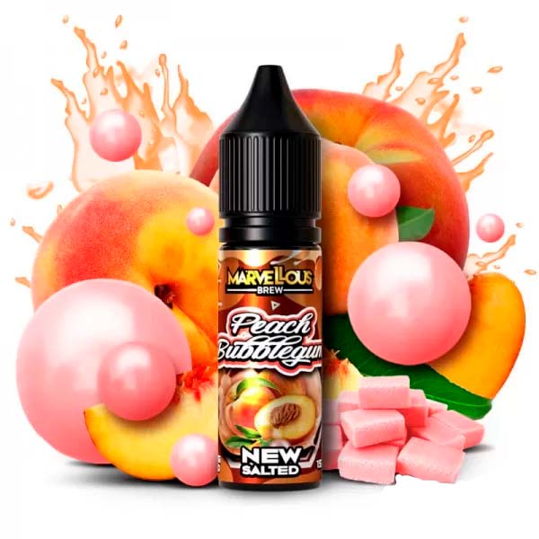 Жидкость Marvellous Brew Peach Bubblegum, 15 мл