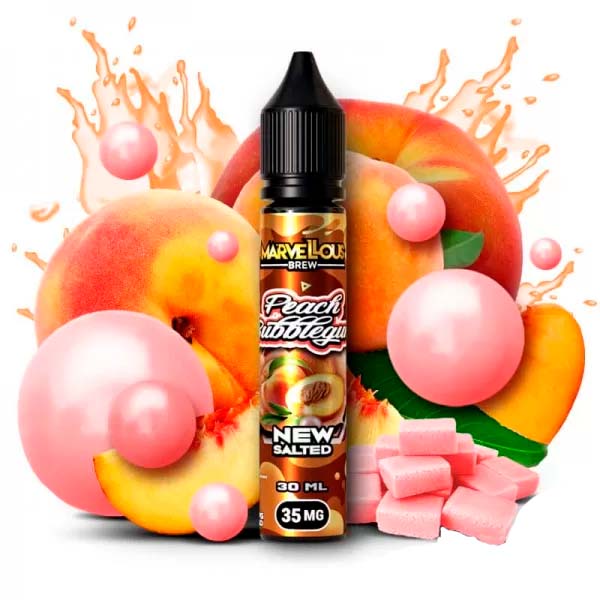 Жидкость Marvellous Brew Peach Bubblegum, 30 мл