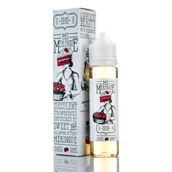 Жидкость Ms.Meringue Strawberries, 60 мл