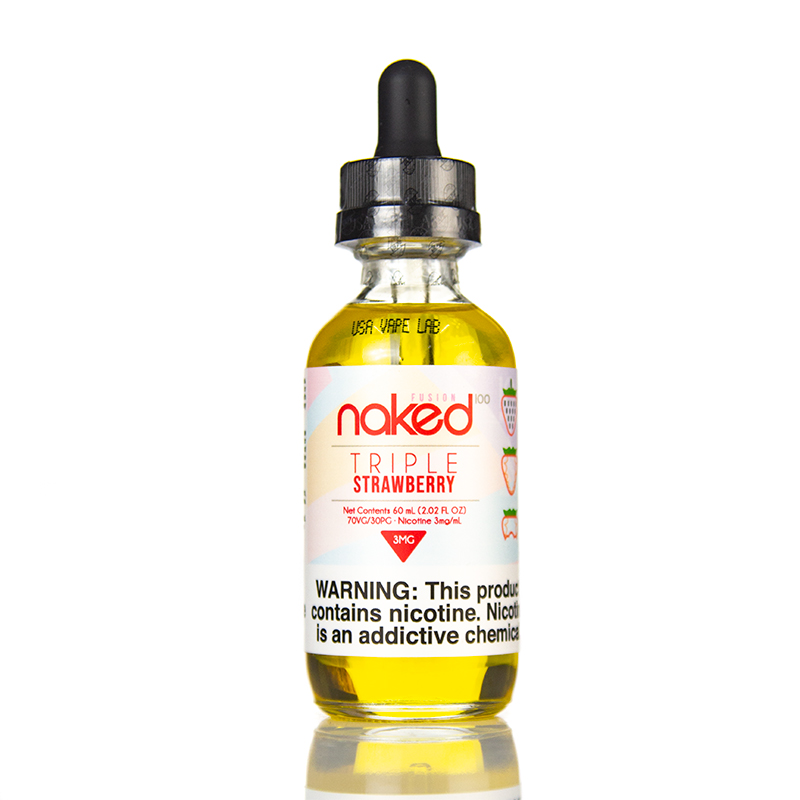 Жидкость Naked100 Triple Strawberry, 60 мл