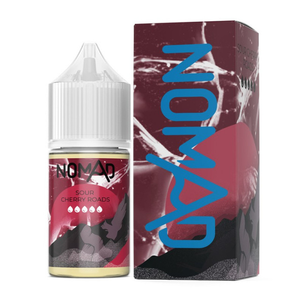 Рідина Nomad Salt Ice Peak Sour Cherry Roads, 30 мл