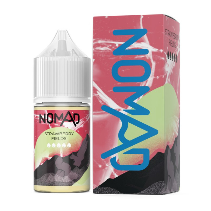 Жидкость Nomad Salt Ice Peak Strawberry Fields, 30 мл