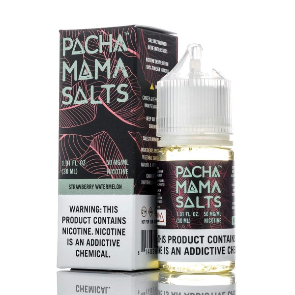 Рідина Pachamama Salts - Strawberry Watermelon, 30 мл