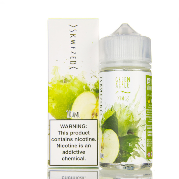 Жидкость Skwezed Green Apple, 100 мл