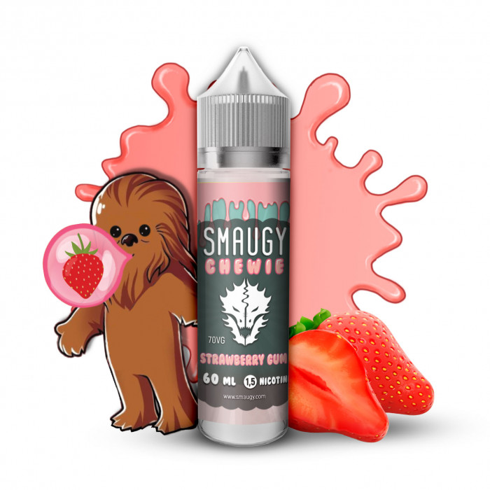 Рідина Smaugy Strawberry Gum, 60 мл