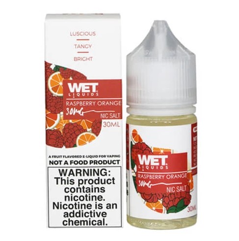 Жидкость WET Salt - Raspberry Orange, 30 мл